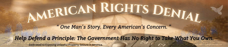 American Rights Denial | One Man's Story. Every American's Concern.